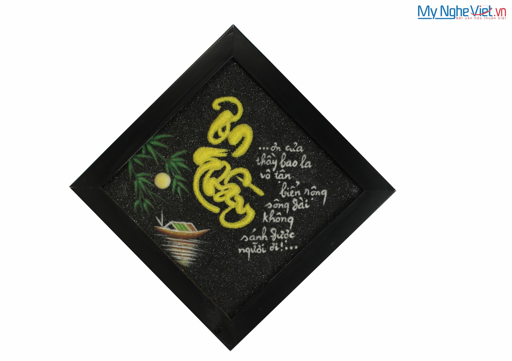 Tranh thư pháp  Ơn Thầy thư pháp MNV-TD0914