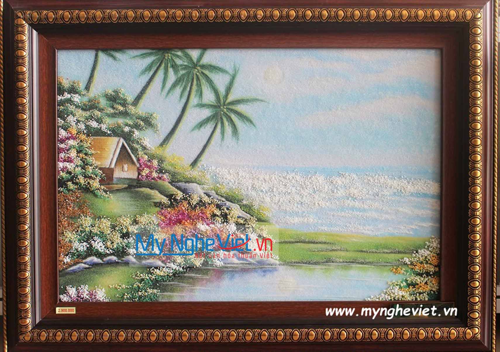 Tranh đá quý vịnh Vân Phong MNV-TD0169