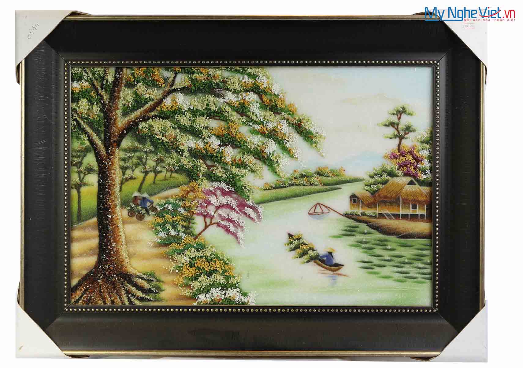 Tranh đá quý ký ức tuổi thơ MNV-TD0594