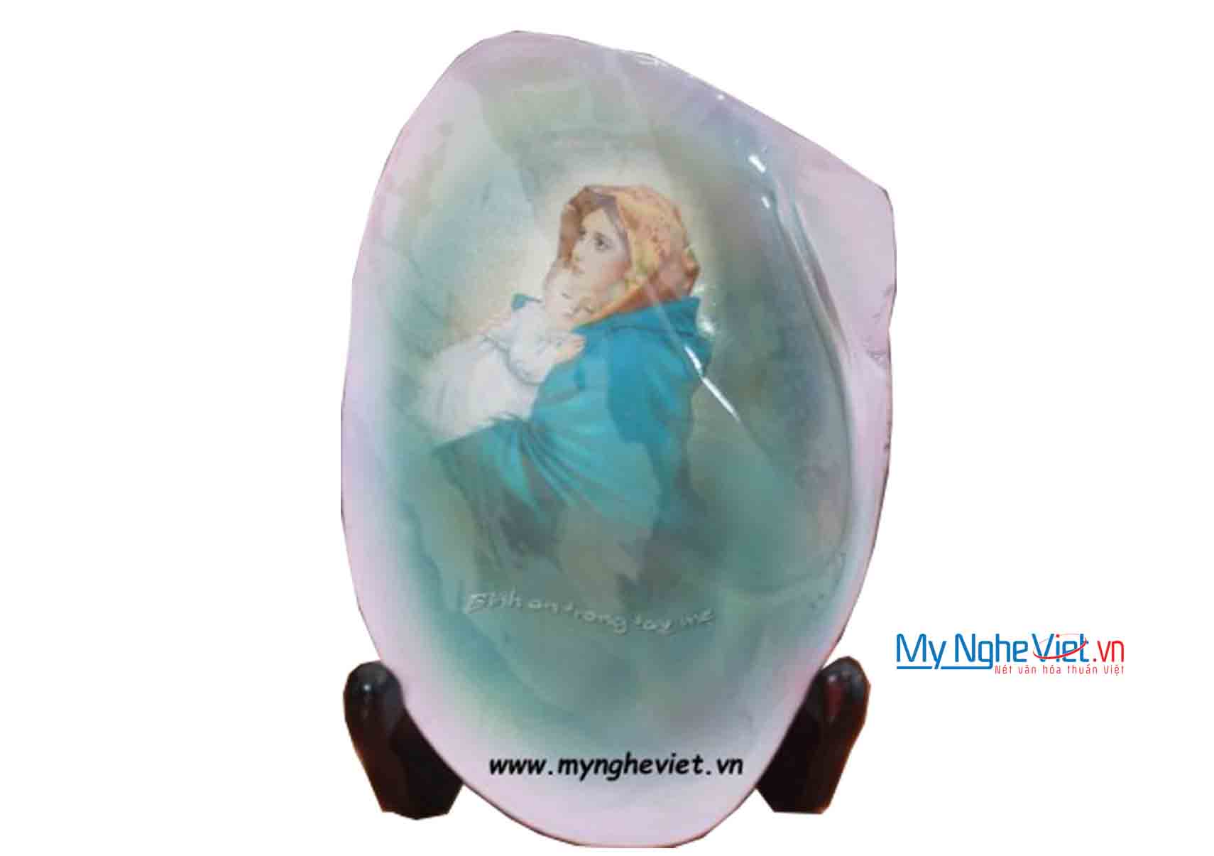 Tranh vỏ trai in hình MNV-NB07
